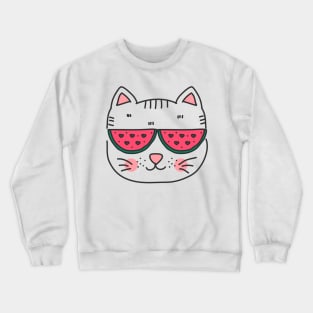 Cat Crewneck Sweatshirt